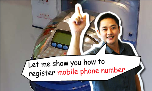 Let me show you how to register mobile phone number