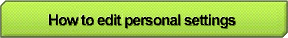 How to edit personal settings