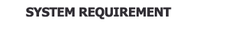 System Reqirement